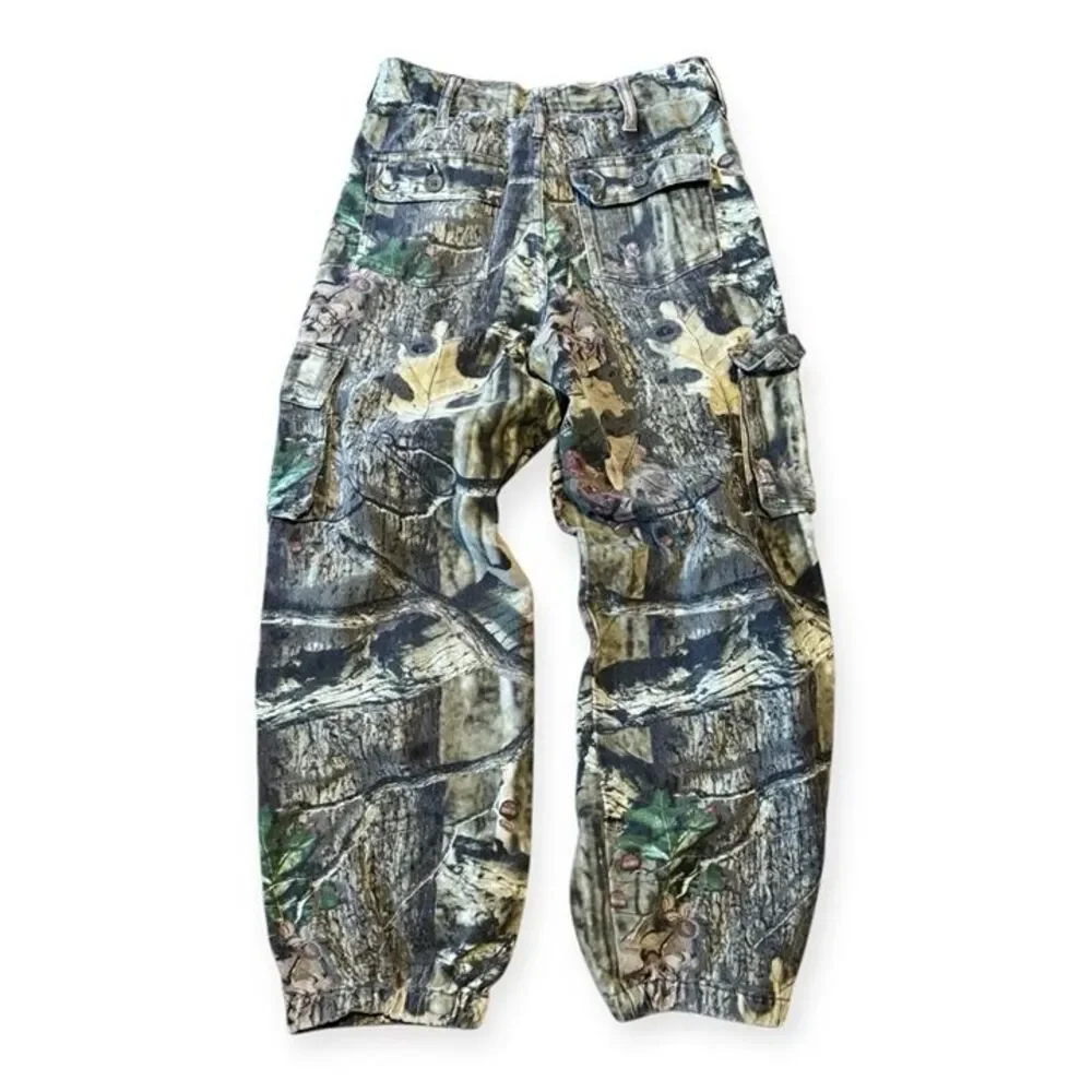 Mossy Oak Break Up Infinity Camouflage Camo Pants Boys Youth 10-12 (READ DESC)